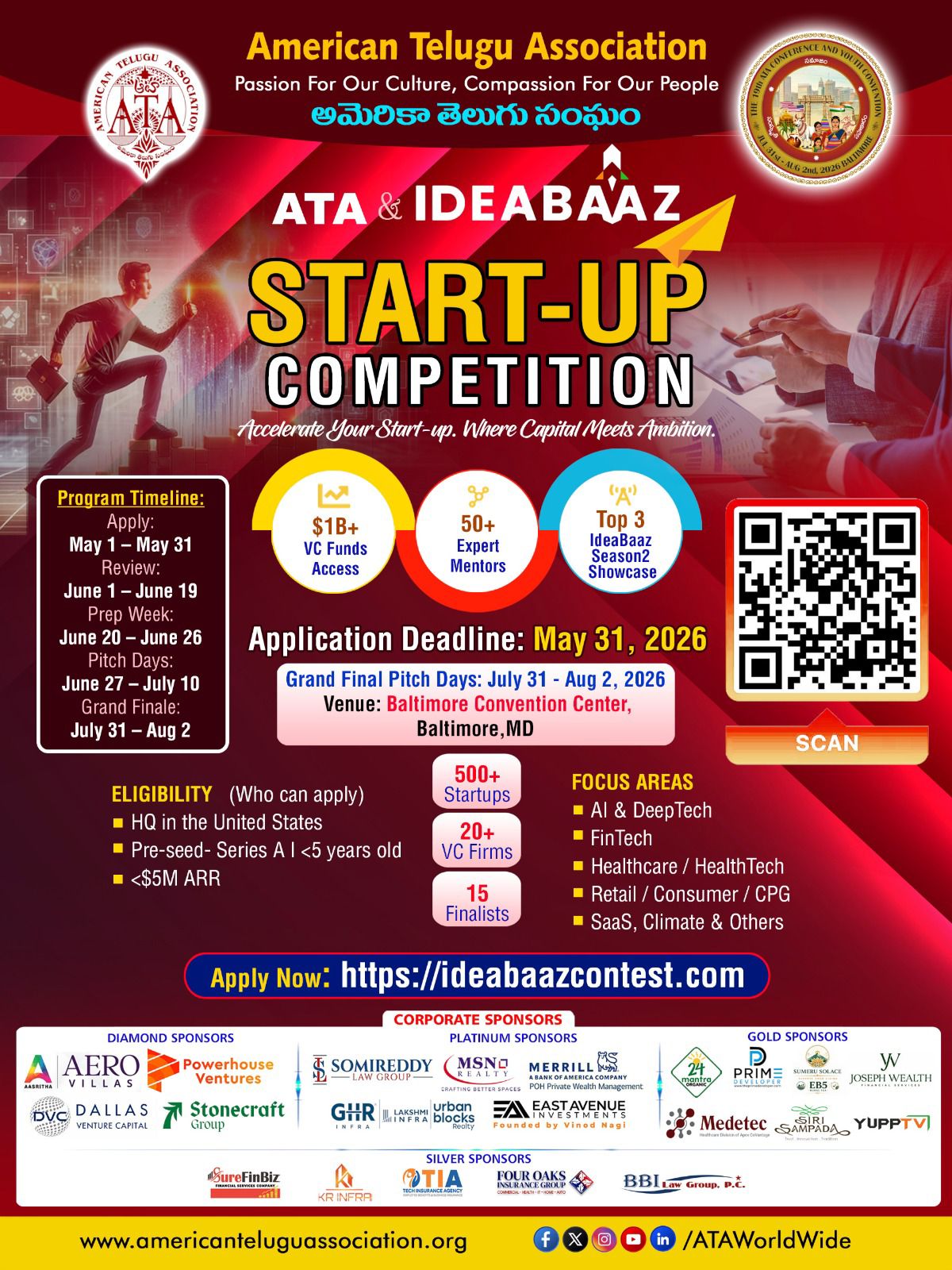 ATA & IdeaBaaz Start‑Up Competition