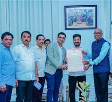 Inviting CM Revanth Reddy For ATA Conference 2026.jpg