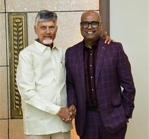 Jay with CM Chand...